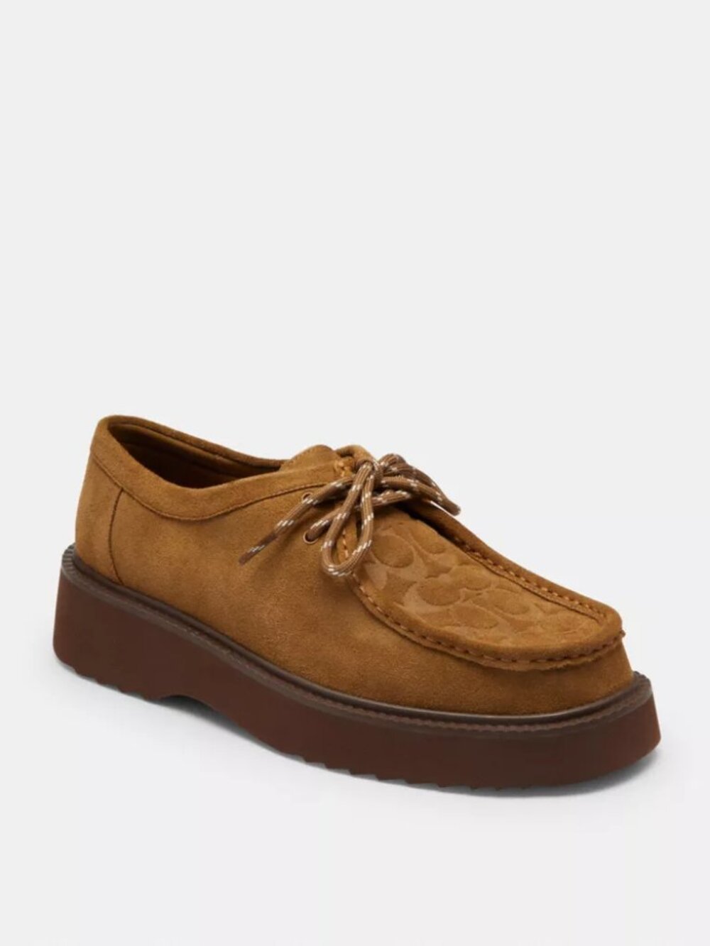 Coach Chukka Boot In Signature Suede Men's